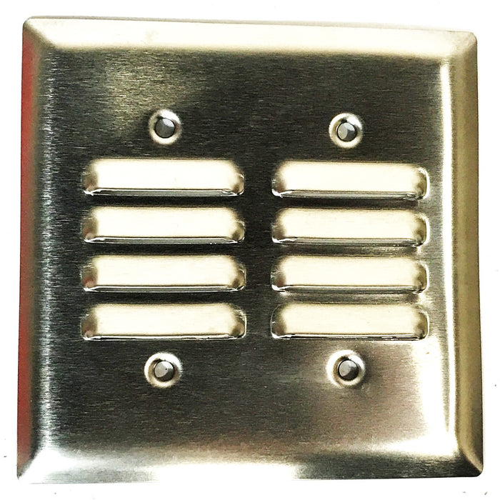 Pass & Seymour Stainless Steel Louver Wall Plate SS772 NOS