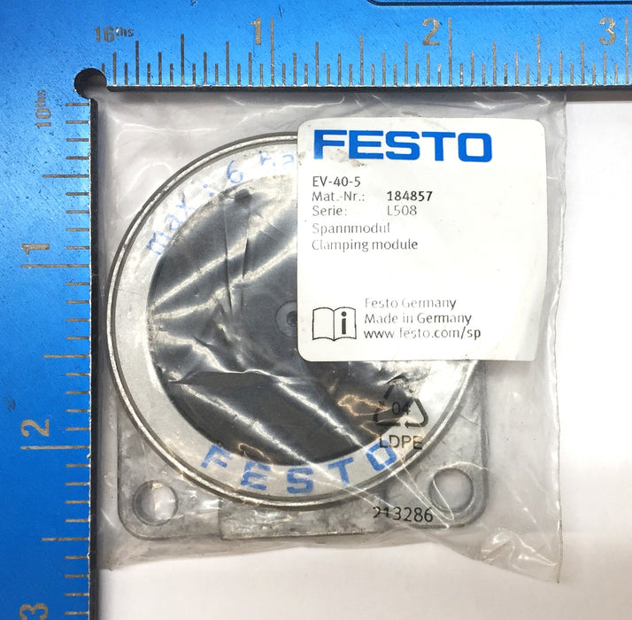 Festo L508 Clamping Module EV-40-5 (184857) NOS