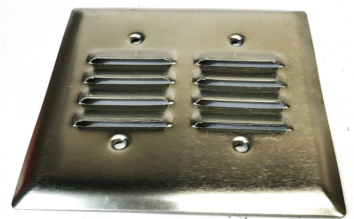 Pass & Seymour Stainless Steel Louver Wall Plate SS772 NOS