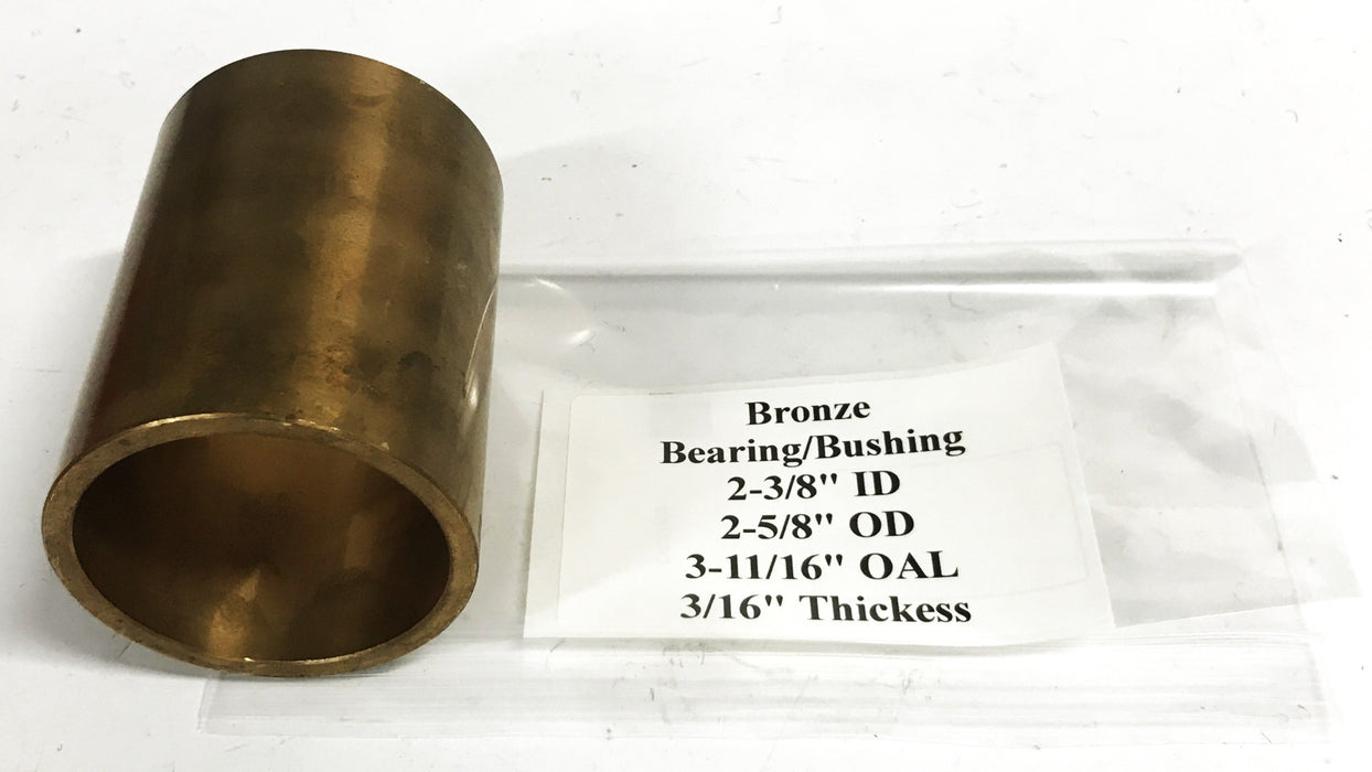 Unbranded 2-3/8 inch ID Bronze Bushing 384432 NOS