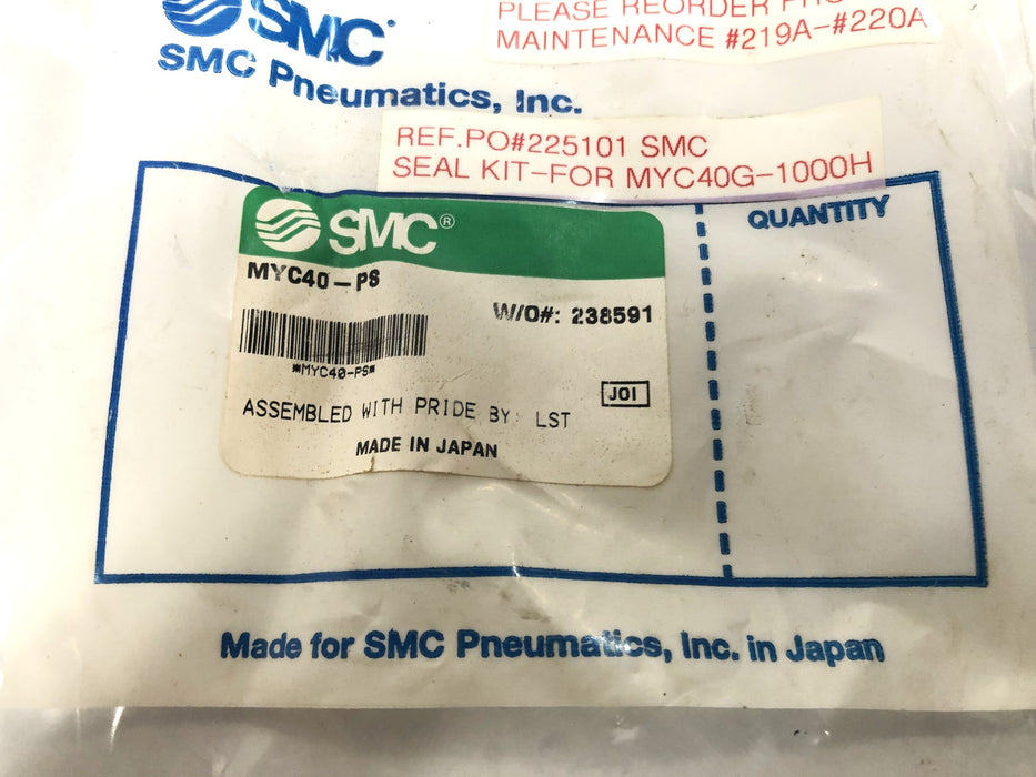 SMC Seal Kit MYC40-PS NOS