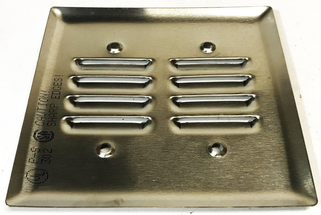 Pass & Seymour Stainless Steel Louver Wall Plate SS772 NOS