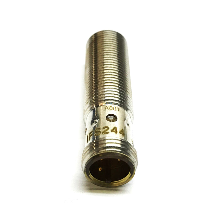 IFM inductive Proximity Sensor W/ (2) Hex Nuts IFS244 NOS