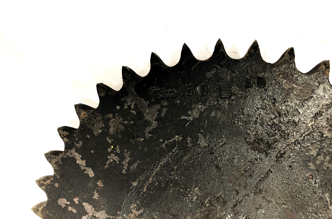 Martin 40 Tooth Gear Sprocket 50B40 NOS