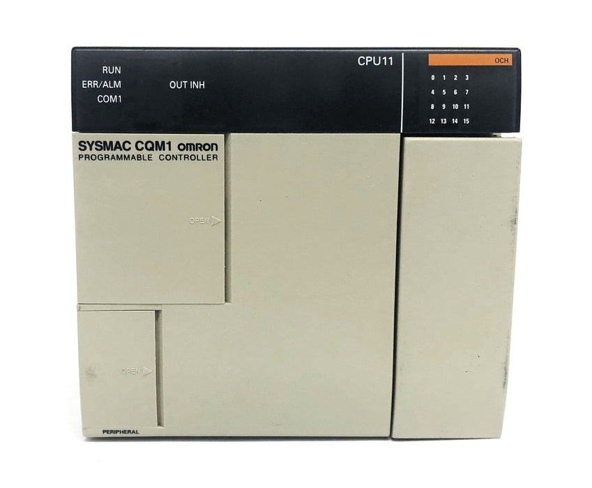 Omron 24VDC 10mA 16 Point CPU Unit CQM1-CPU11-E NOS