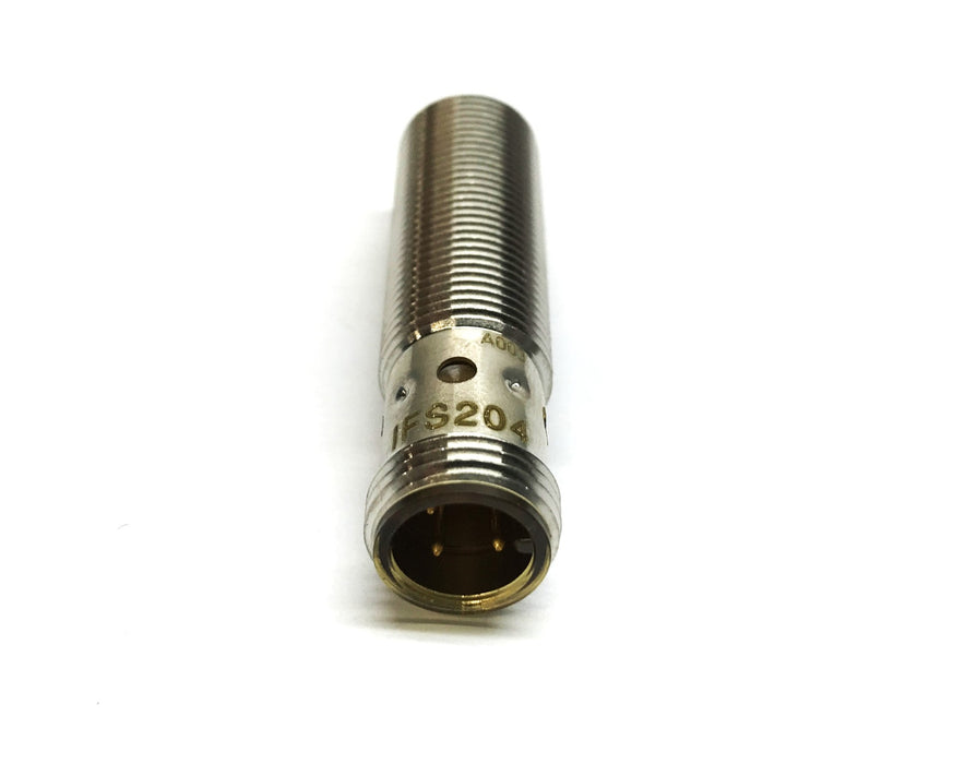 IFM inductive Proximity Sensor W/ (2) Hex Nuts IFS204 NOS