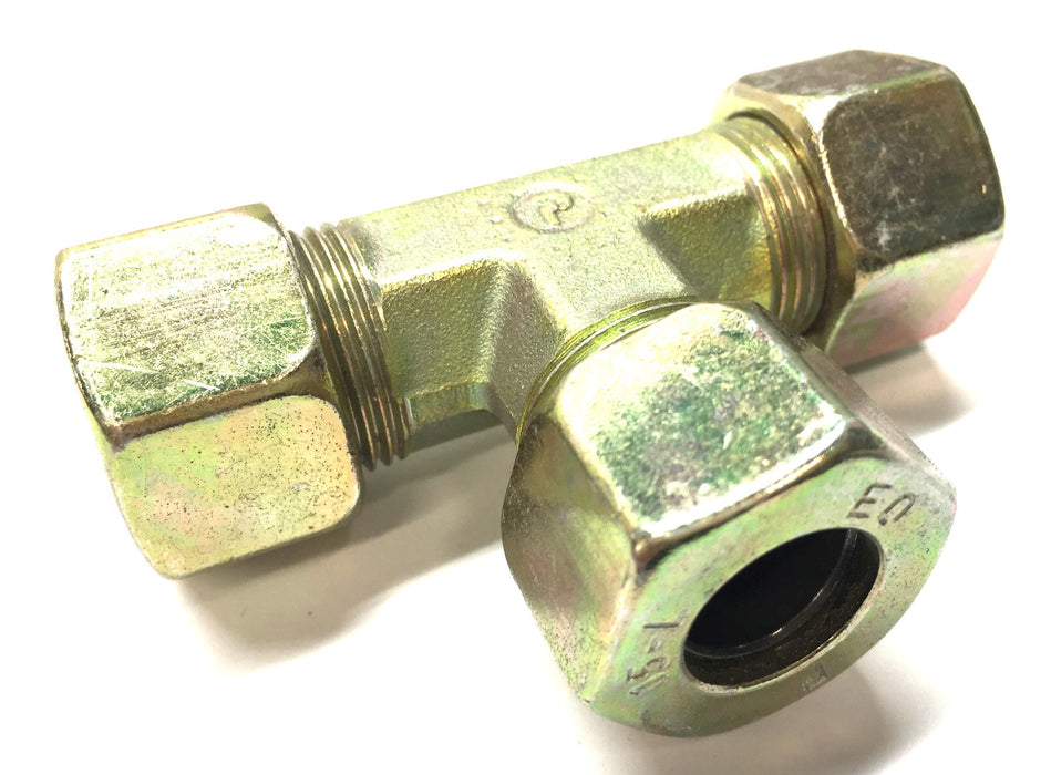 Parker Threaded Compression Union Coupling Tee 15-L NOS