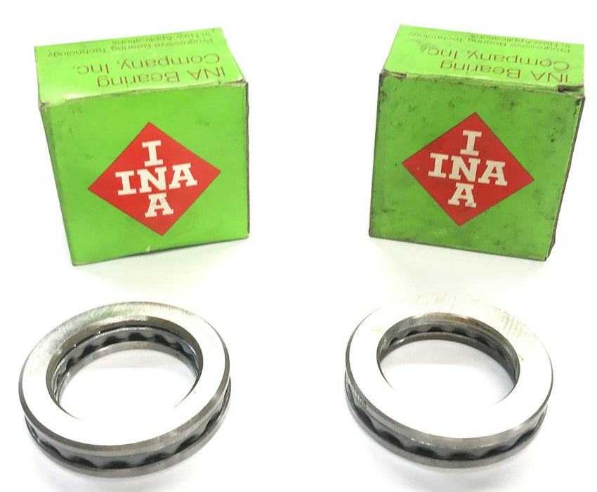 INA Thrust Ball Bearing 51108 [Lot Of 2] NOS