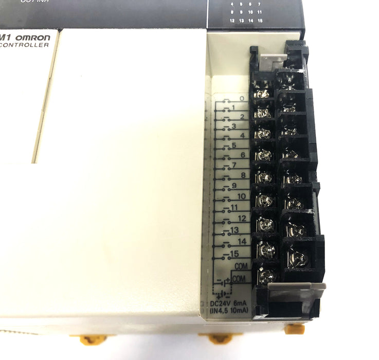 Omron 24VDC 10mA 16 Point CPU Unit CQM1-CPU11-E NOS