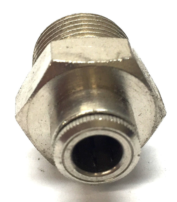 Unbranded Threaded 5/8" x 1/4" P.T.C. Straight Fitting Connector [Lot of 5] NOS
