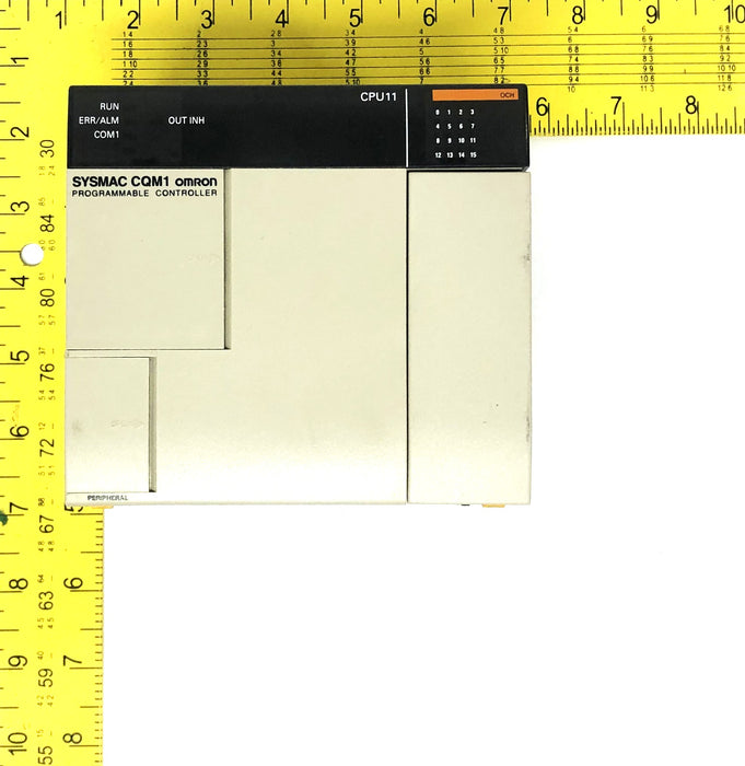 Omron 24VDC 10mA 16 Point CPU Unit CQM1-CPU11-E NOS