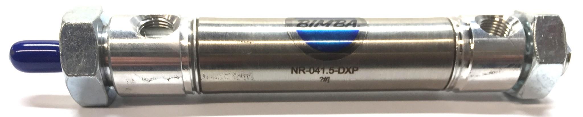 Bimba (Blue) Pneumatic Air Cylinder NR-041.5-DXP NOS