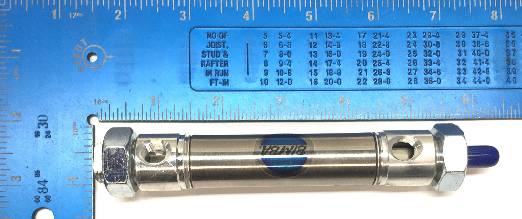 Bimba (Blue) Pneumatic Air Cylinder NR-041.5-DXP NOS
