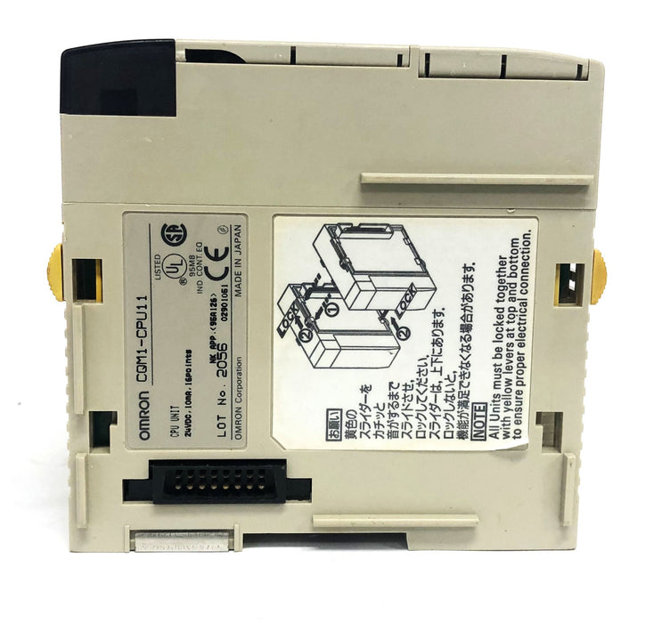 Omron 24VDC 10mA 16 Point CPU Unit CQM1-CPU11 NOS