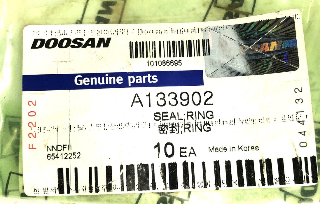 Doosan Ring Seal A133902 NOS