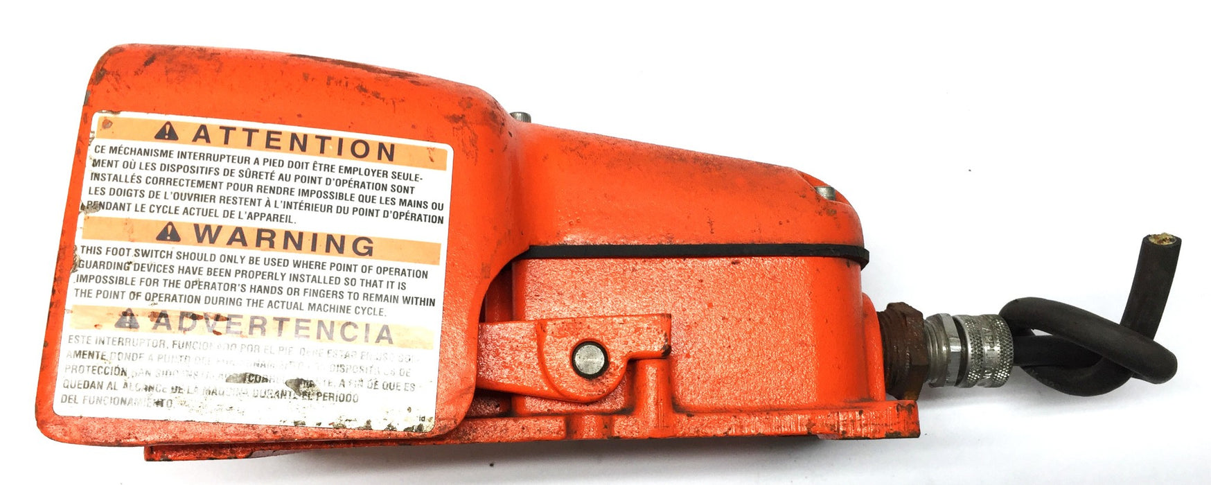 Linemaster Switch Hercules Foot Switch 20A 125-250VAC 531-SWH USED