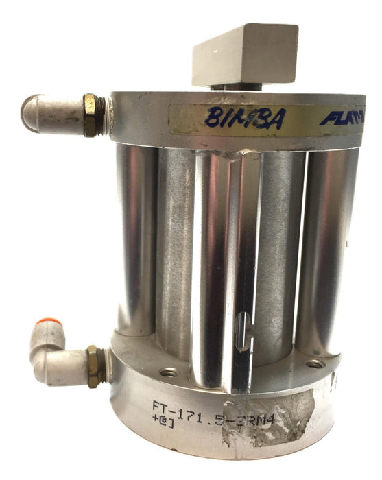 Bimba Flat-II Pneumatic Cylinder FT-171.5-3RM4 USED