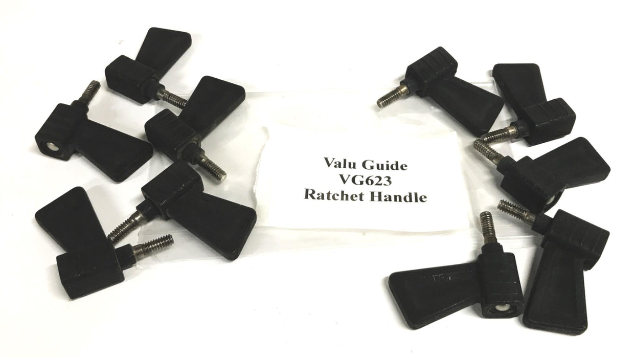 Valu Guide Black Plastic Rachet Handle VG623 [Lot of 10] NOS