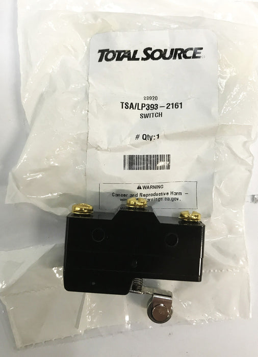 Total Source Micro-Switch LP393-2161 [Lot of 2] NOS