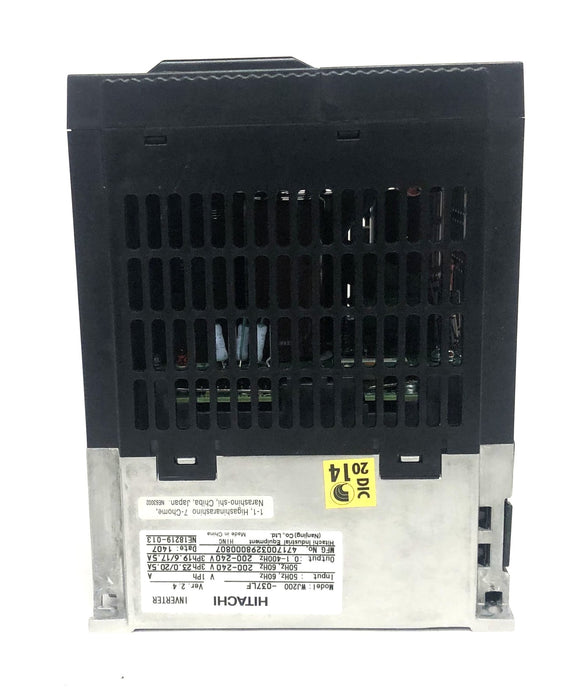 Hitachi Ver. 2.4 1PH Inverter Drive WJ200-037LF USED