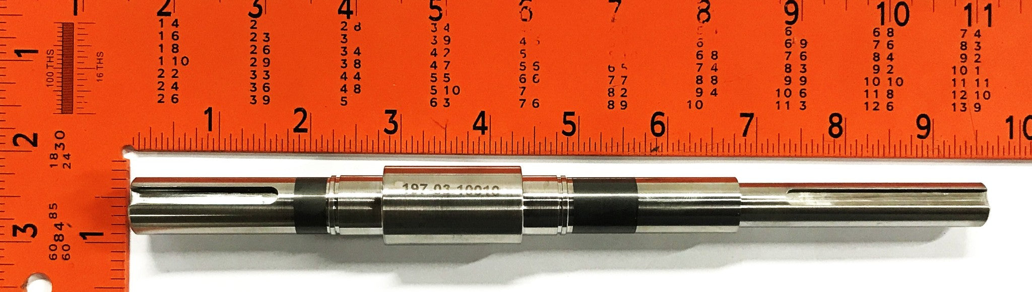 Unbranded 16mm Stainless Steel Sanitary Spindle Shaft 197-03-10010 NOS