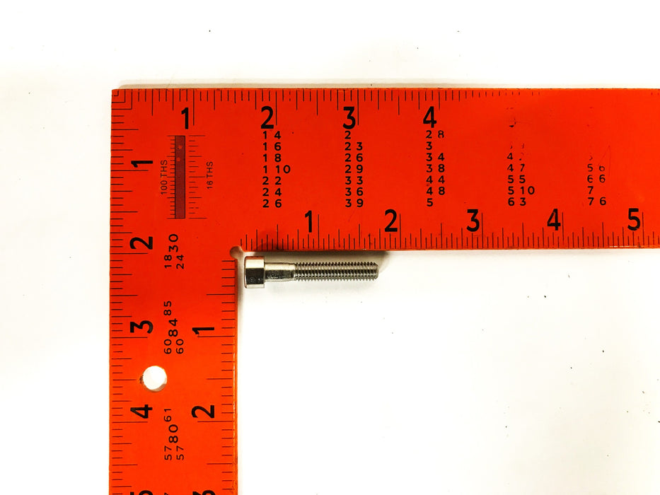 RDX  1/4 inch x 1-3/8 inch (35mm) Hex Socket Cap Screw A2-70-35 [Lot of 113] NOS