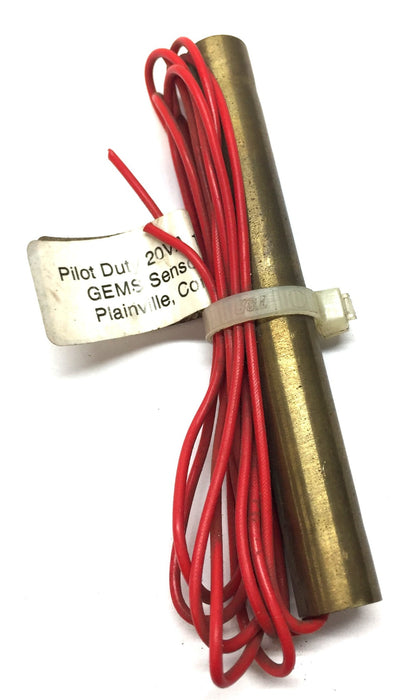 GEMS Sensor Pilot Duty 20VA 120-240VAC w/Red Wire(2) NOS