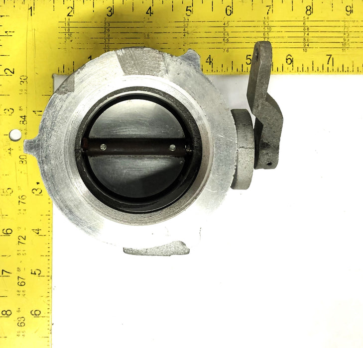 Unbranded 3.77x3.48 Inch Butterfly Valve B36060 USED
