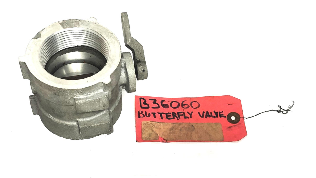 Unbranded 3.77x3.48 Inch Butterfly Valve B36060 USED
