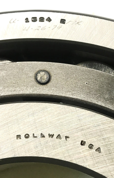 Rollway Cylindrical Roller Bearing Made In The USA U 1324 EMR (U 1324 EMR04) NOS