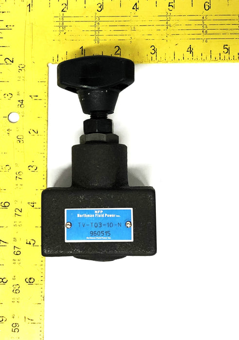 Northman Fluid Power Inc Hydraulic Valve TV-T03-10-N NOS