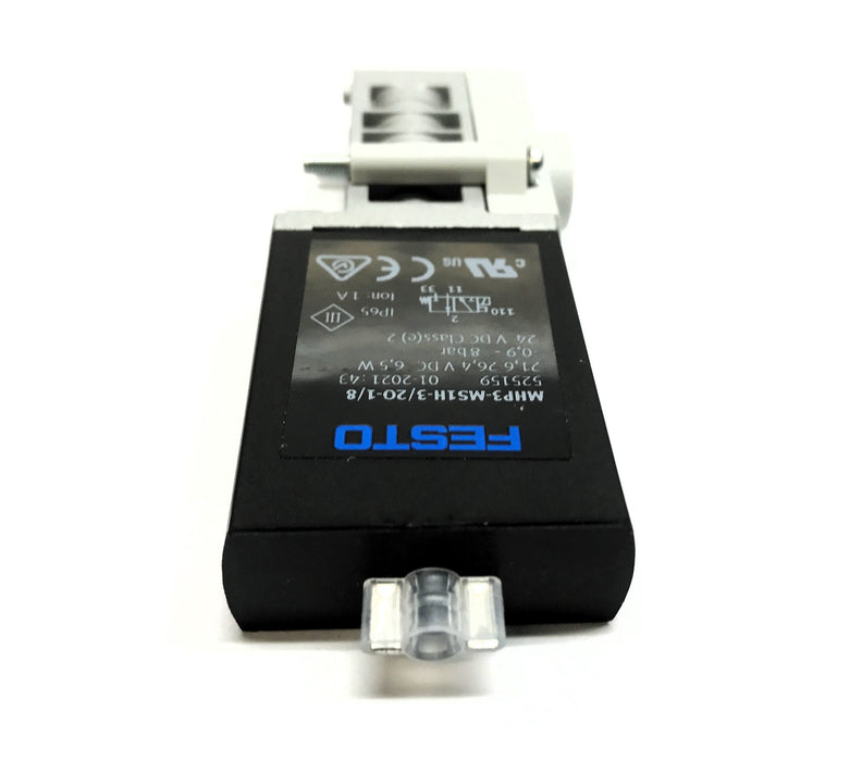 Festo Fast Switching Solenoid Valve MHP3-MS1H-3/20-1/8 NOS