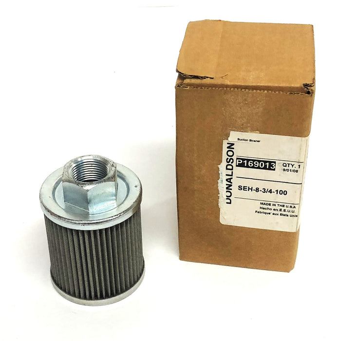 Donaldson SEH-8-3/4-100 Hydraulic Filter Strainer P169013 NOS