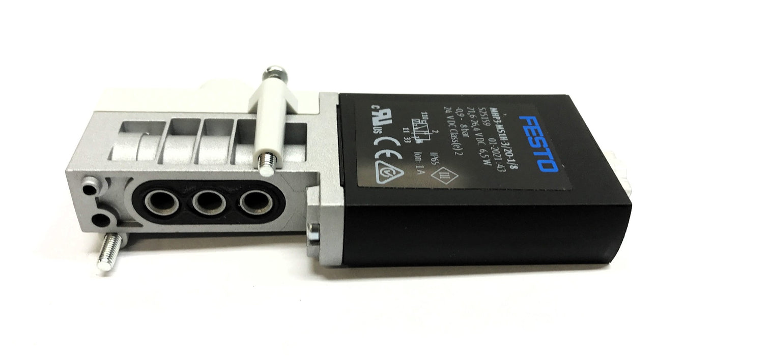 Festo Fast Switching Solenoid Valve MHP3-MS1H-3/20-1/8 NOS
