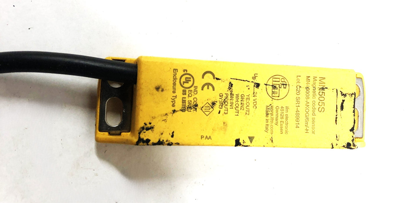 IFM Magnetic Coded Sensor MN505S USED
