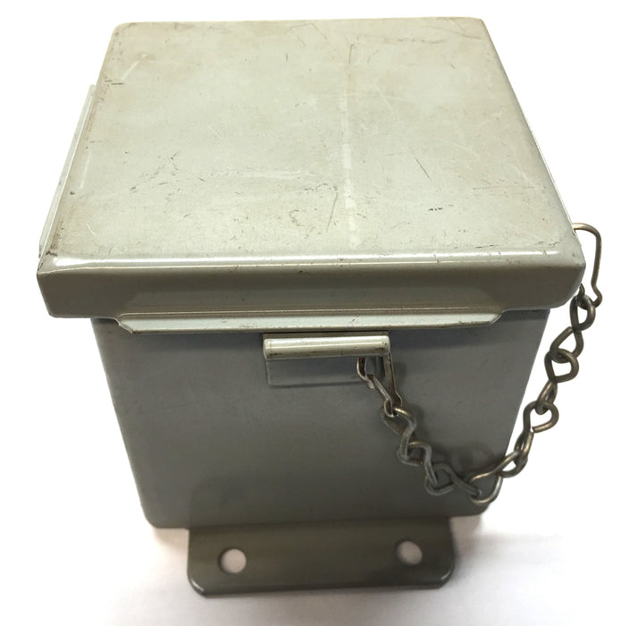 Hubbell/Wiegmann Continuous Hinge 4" x 4" x 4" Enclosure B040404 NOS