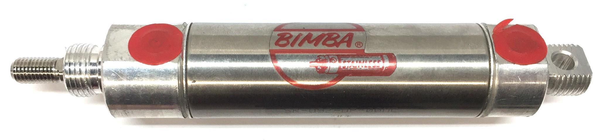 Bimba Stainless Pneumatic Cylinder SR-092-DP-00MC NOS