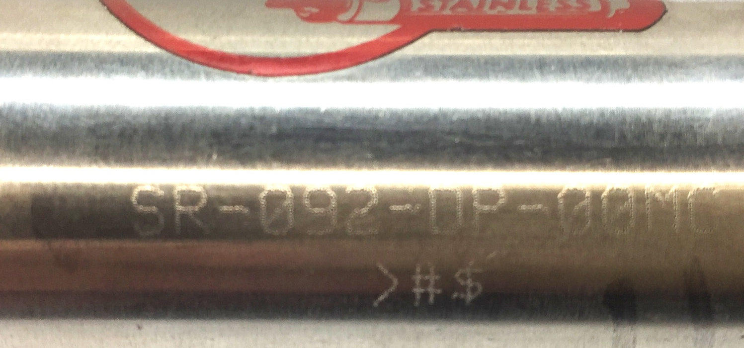 Bimba Stainless Pneumatic Cylinder SR-092-DP-00MC NOS