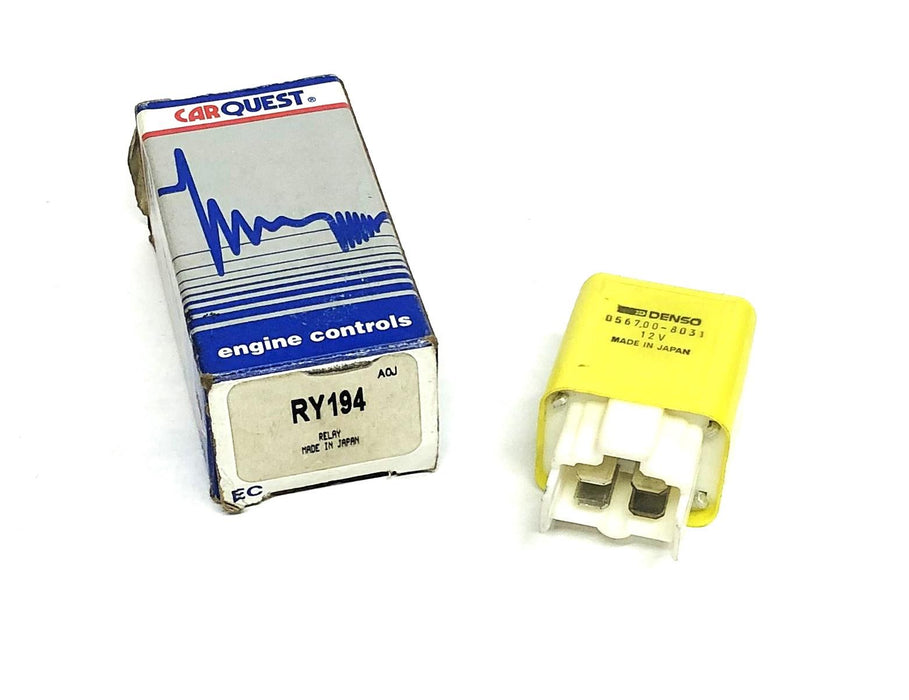 CarQuest Denso 12V Relay RY194 (0567.00-8031) NOS