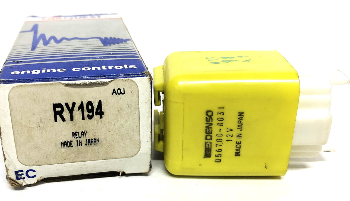 CarQuest Denso 12V Relay RY194 (0567.00-8031) NOS