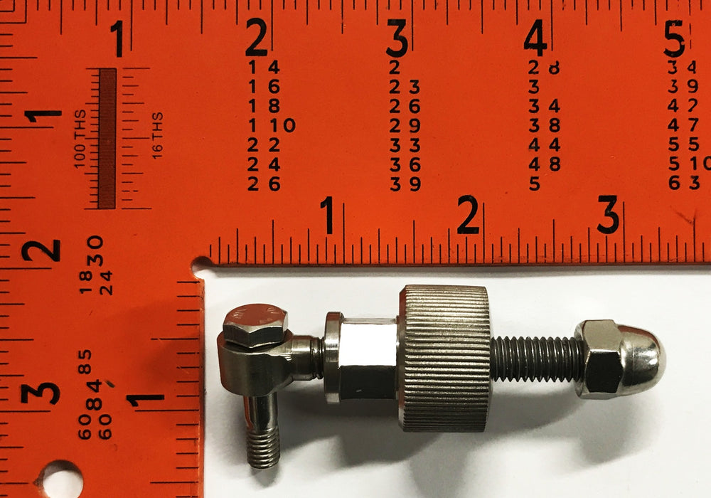 Unbranded Hex Knob Hinge Assembly 197-06-2040 NOS