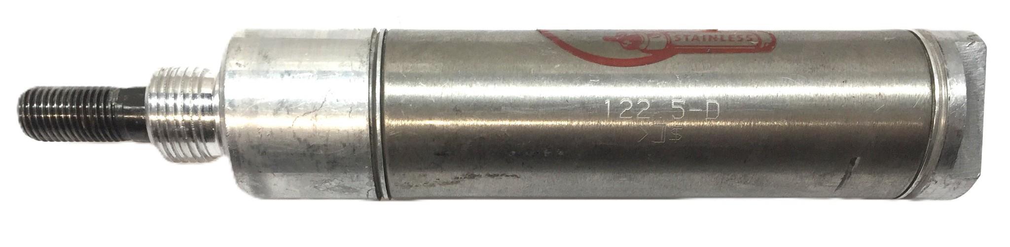 Bimba Stainless Pneumatic Cylinder 122.5-D USED