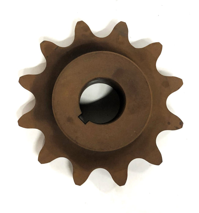 Unbranded 0.47 Inch Keyway 2.18 Inch Bore Sprocket 12 Tooth NOS