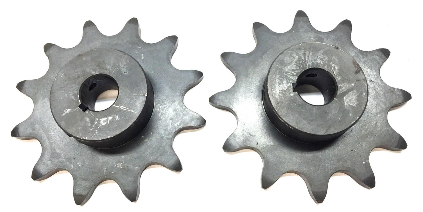 SST Roller Chain 12-Tooth Sprocket 2042B12H-3/4 [Lot of 2] NOS