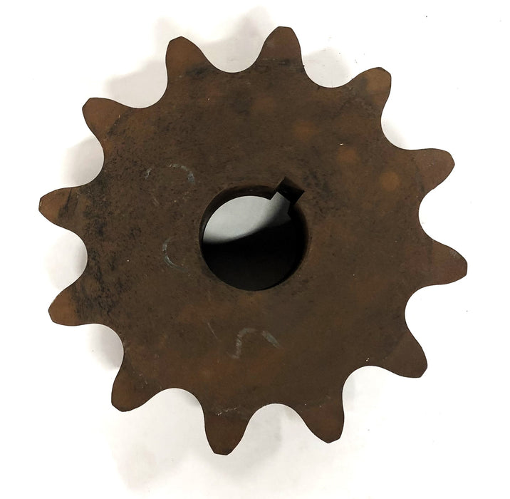 Unbranded 0.47 Inch Keyway 2.18 Inch Bore Sprocket 12 Tooth NOS