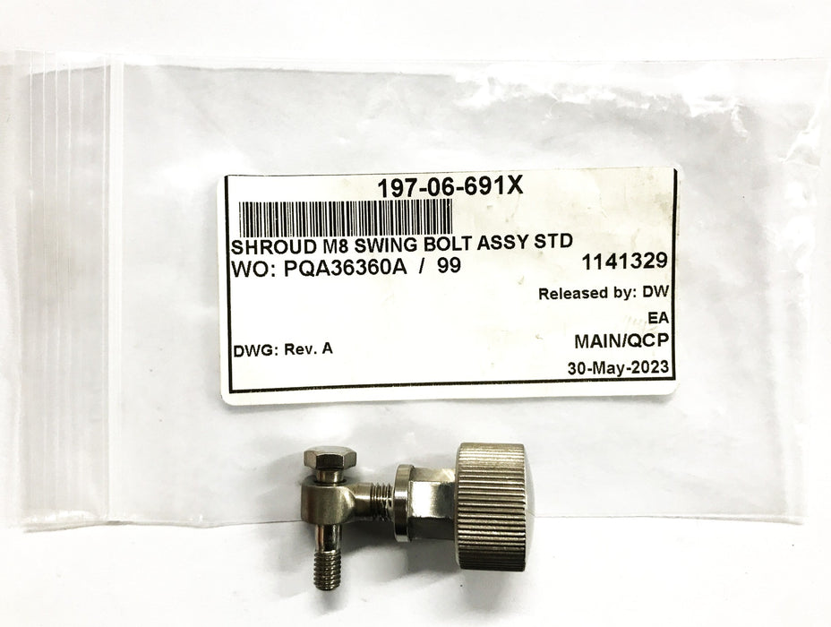 Unbranded Shroud M8 Swing Bolt Assembly 197-06-691X NOS
