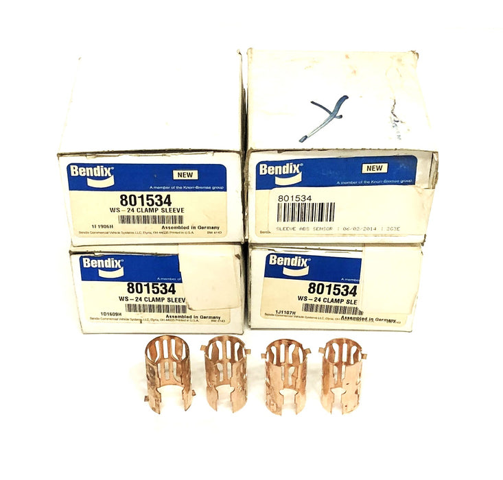 Bendix WS-24 Clamp Sleeve 801534 [Lot of 4] NOS