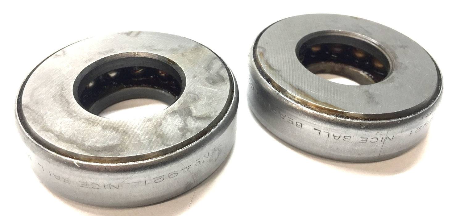 Nice Banded Single Roller Thrust Bearing 4921 [Lot of 2] (No Box) NOS