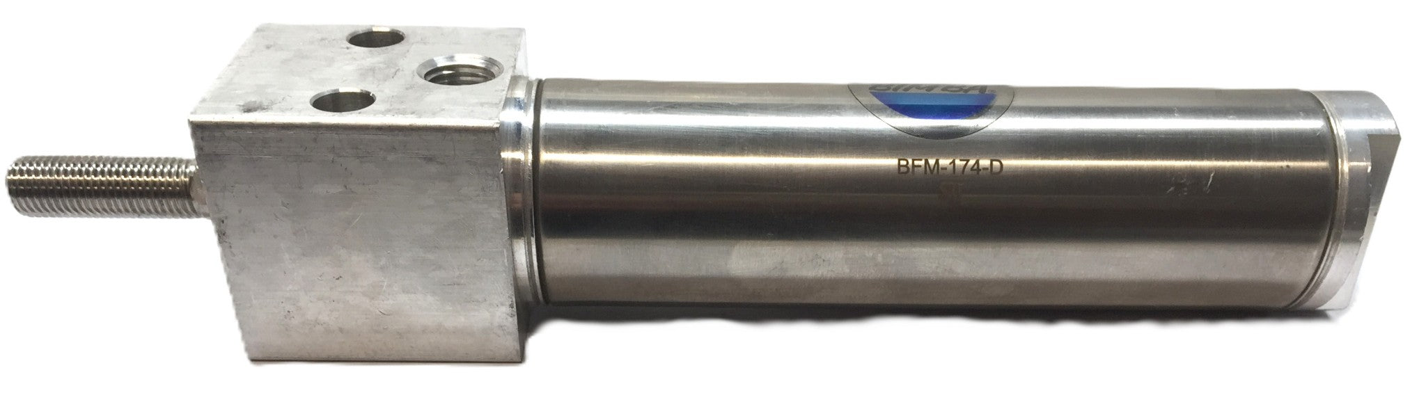 Bimba Stainless Double-Acting Pneumatic Cylinder BFM-174-D NOS
