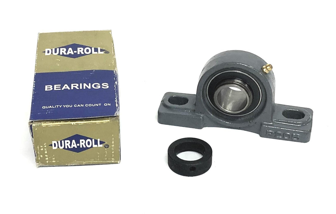 Dura-Roll 1 Inch Pillow Block Bearing 1-205-16-P-C NOS